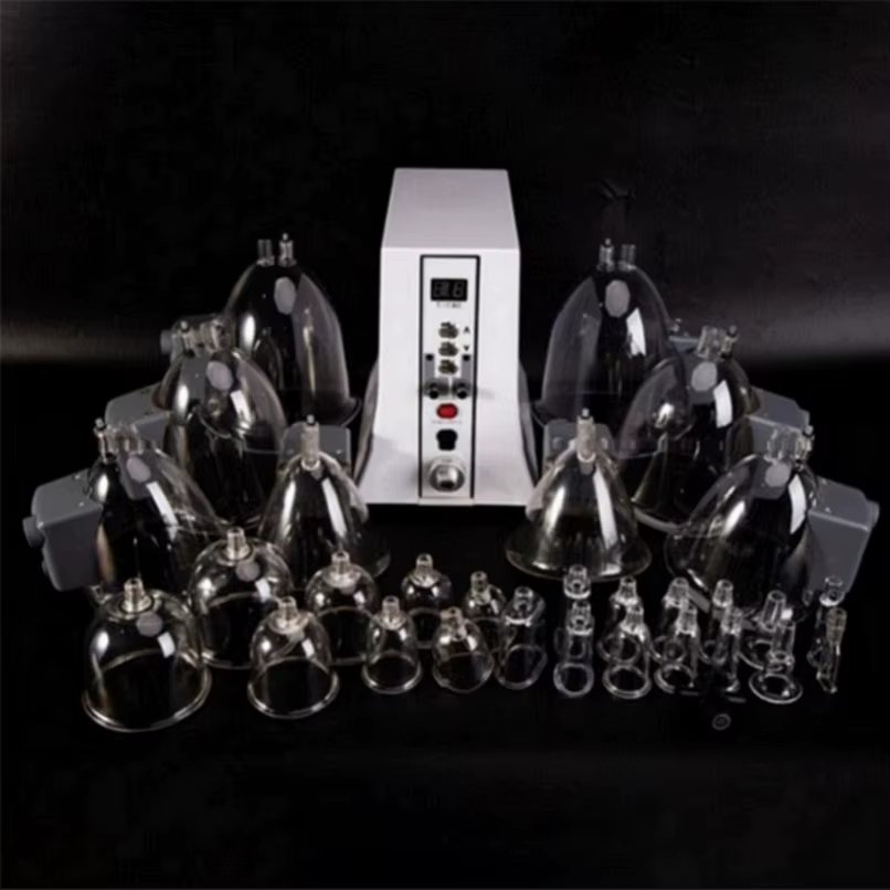 Vacuum Breast Massager Enhancer machine Chest Pulse Pump Acupressure Therapy Compact Lifting Body Shaping Beauty Device