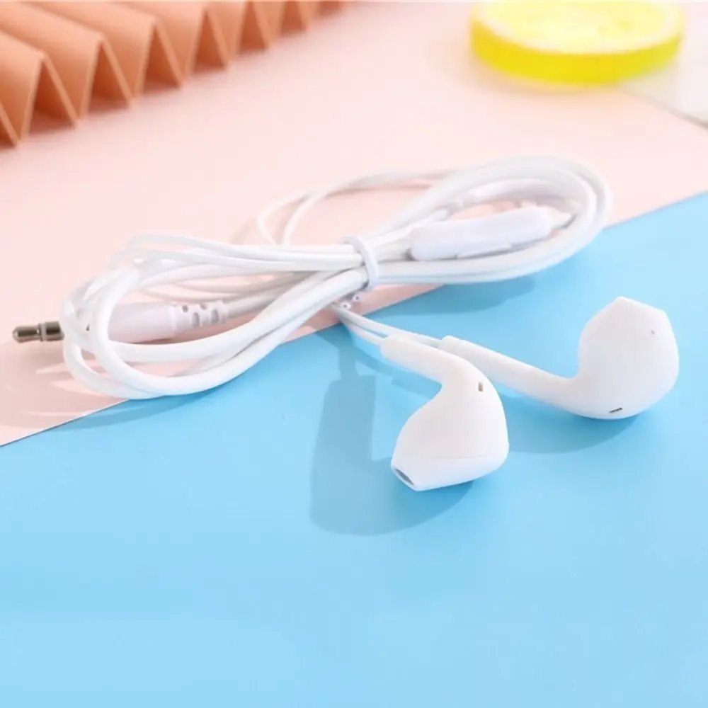 U19 Sport Wired Earphones Super Bass 3.5mm Headphones with Built-in Mic Hands Noise Canceling Earbuds Music Headset Hearing Aids