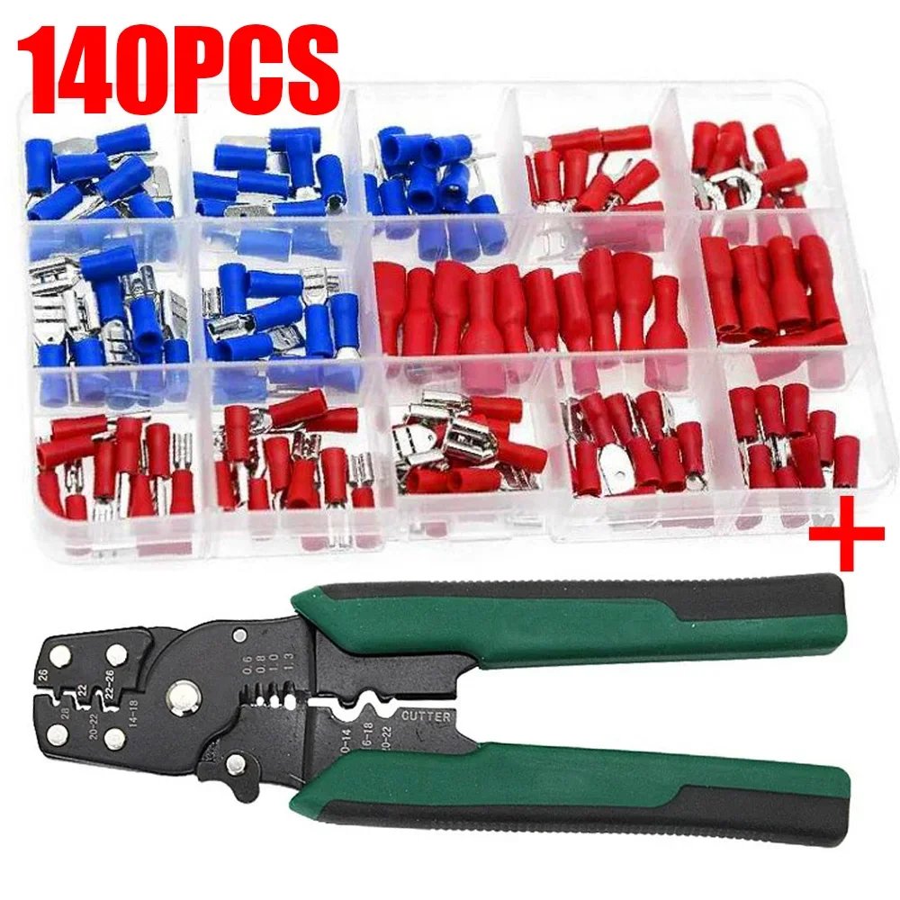 140pcs and plier