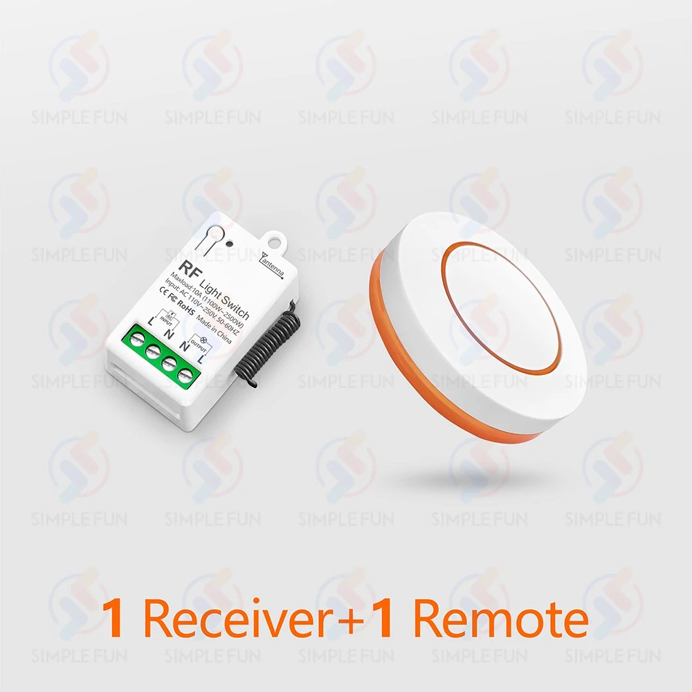 1 Receiver 1 Remote