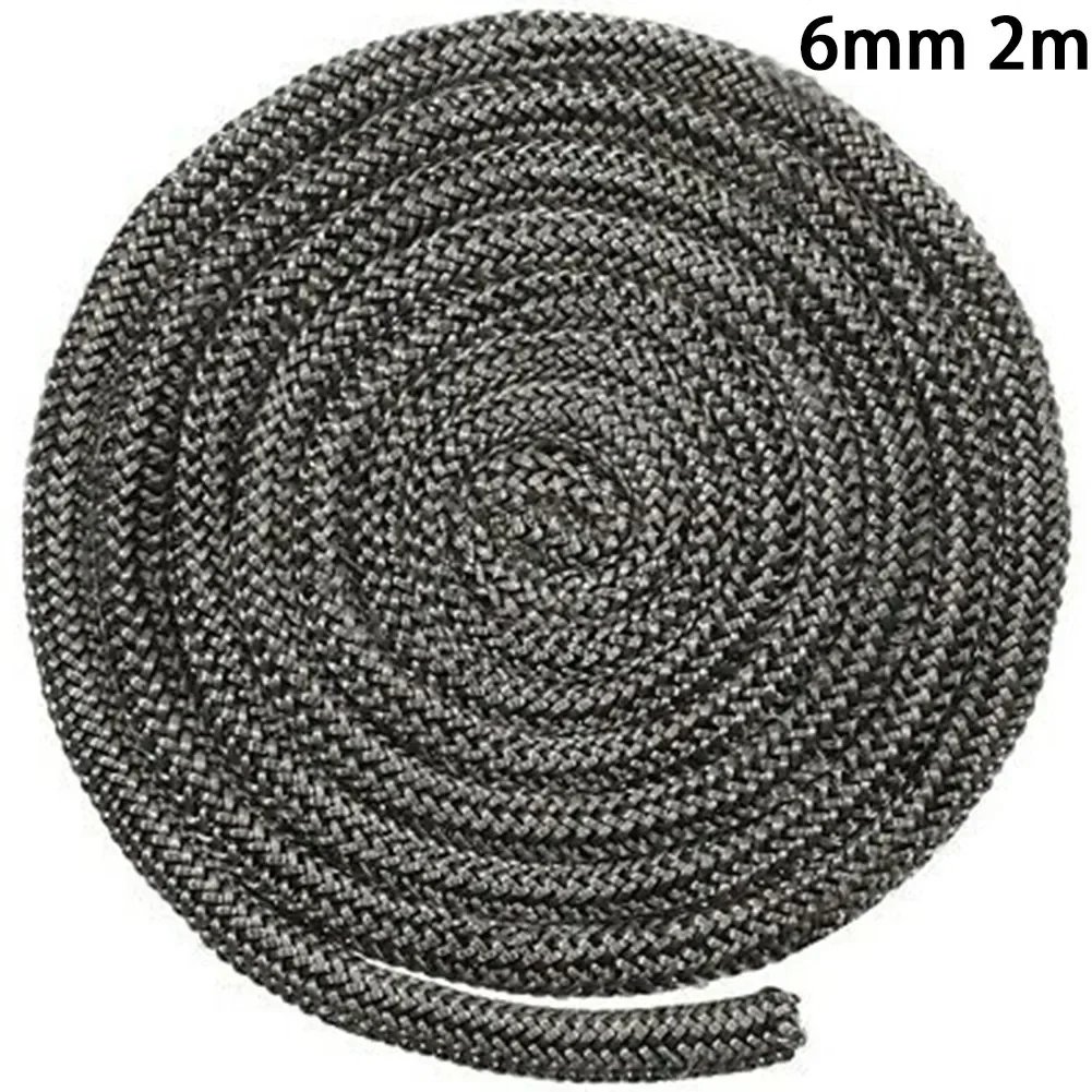 6mm 2 Meters Black