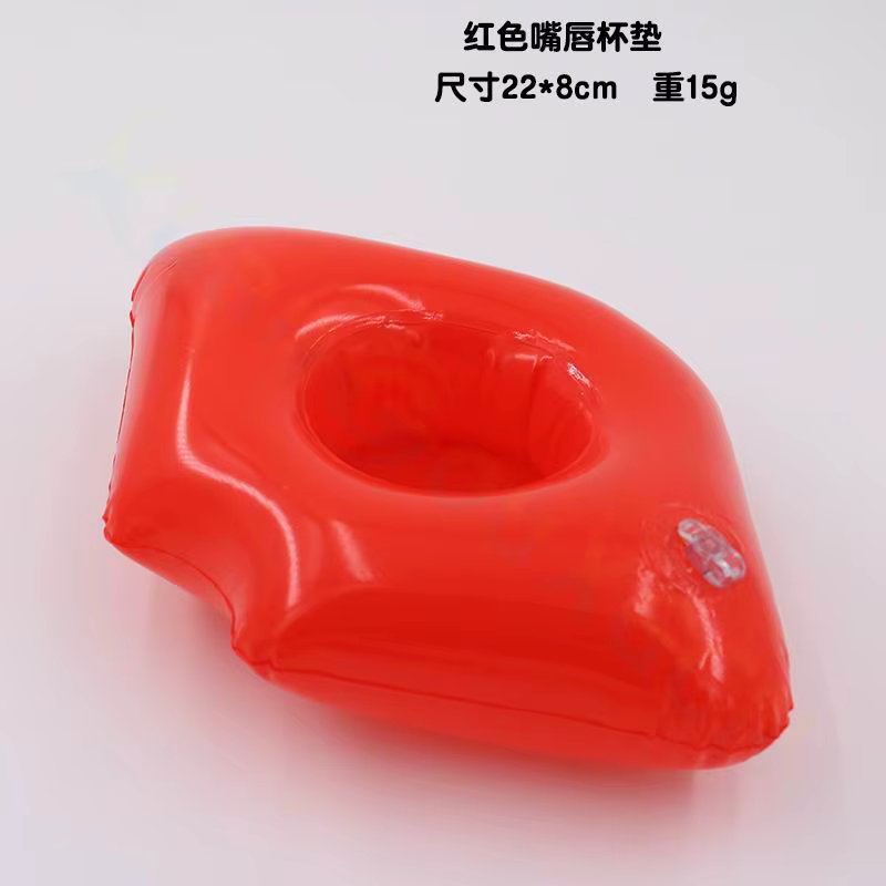 strawberry Floating Cup Holder Pool Swimming baby Toys Party Beverage Boats diamond ring flamingo fruit Inflatable Drink Holder