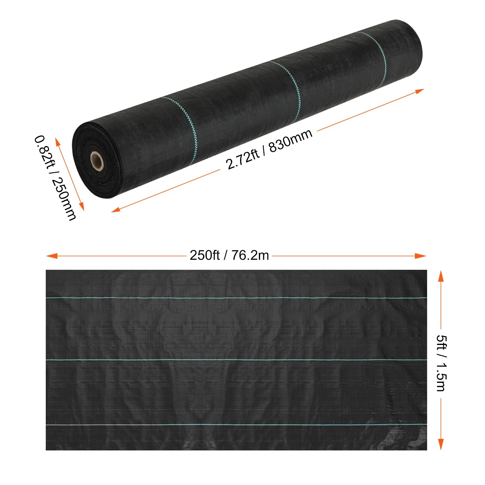 5x250ft 5.0Oz