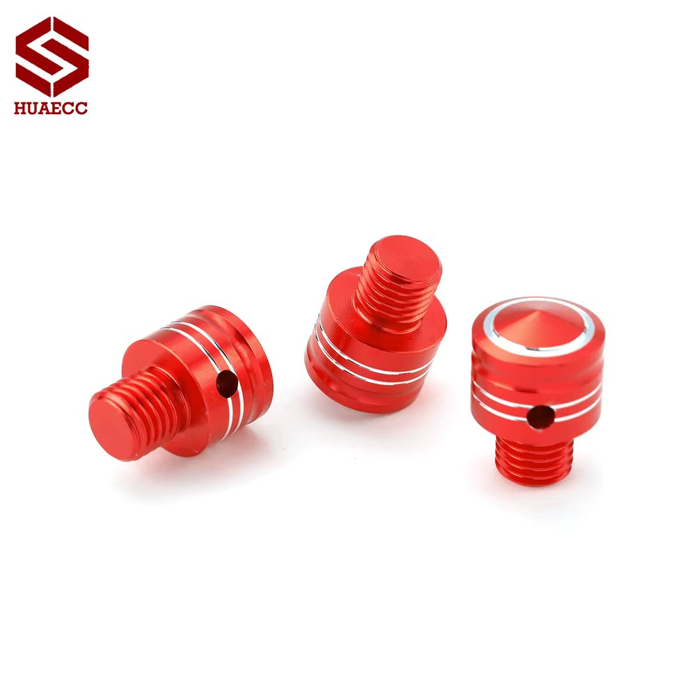 Motorcycle Rearview Mirror Thread Adapter Hole Plugs Bolt Screws for Yamaha Honda M10 Clockwise Counterclockwise Bolts
