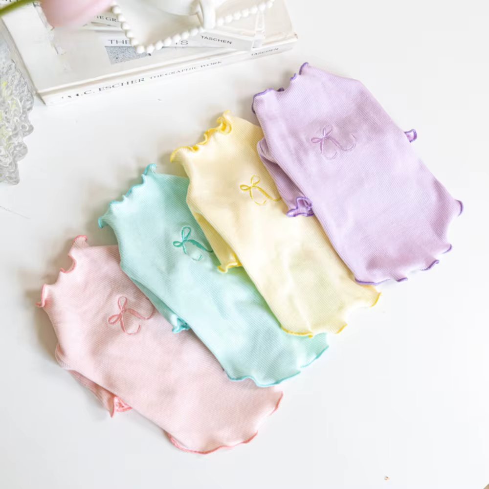 Autumn Winter Pet Hoodies with Embroidered Lace Base Pet Candy Colored Embroidered Clothes Teddy Dog Clothes for Small Dogs