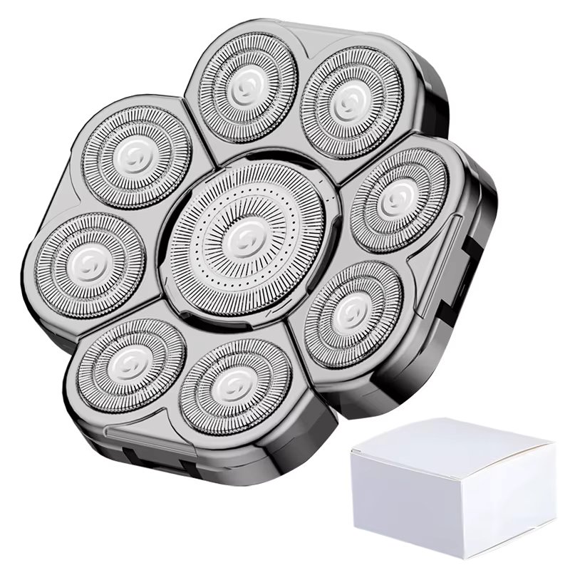 9 Blades Head Silver