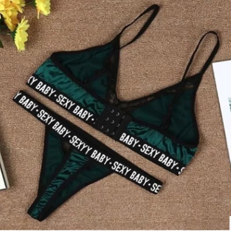 Women Sexy Swimwear Bikini Sets Night Bra and Panty Sets Backless Pajamas Sexy Lingerie Sets Erotische Kleding