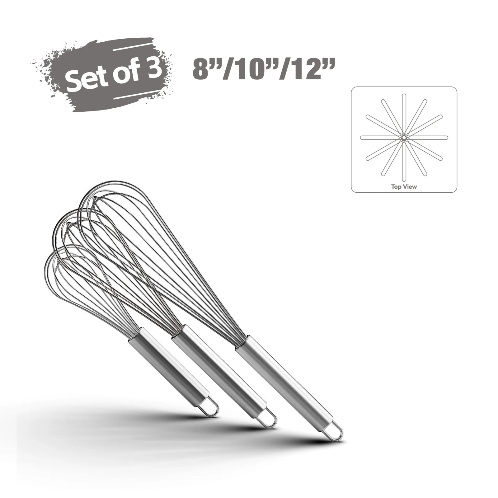Set of 3 Silver