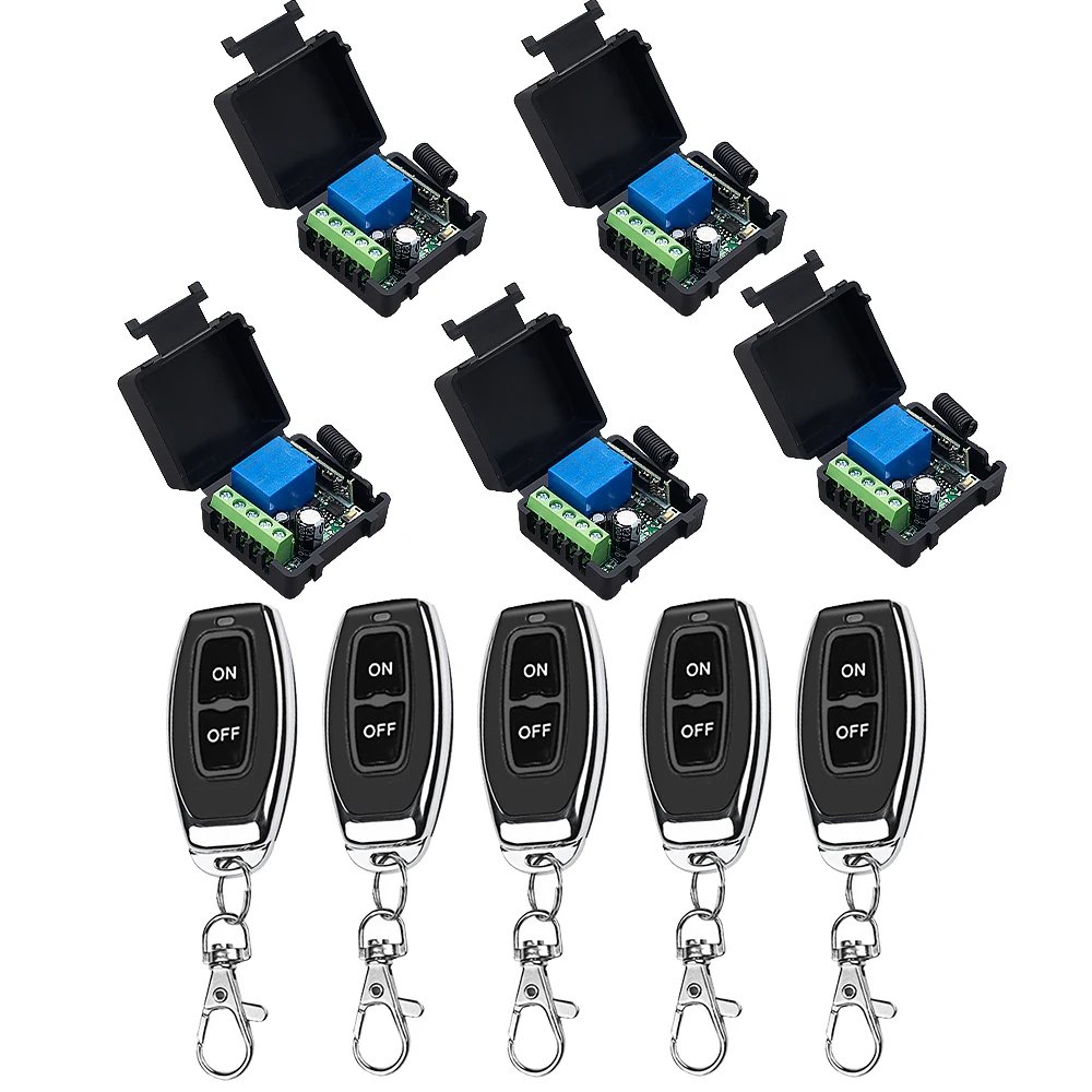 5 RC and 5 Receiver