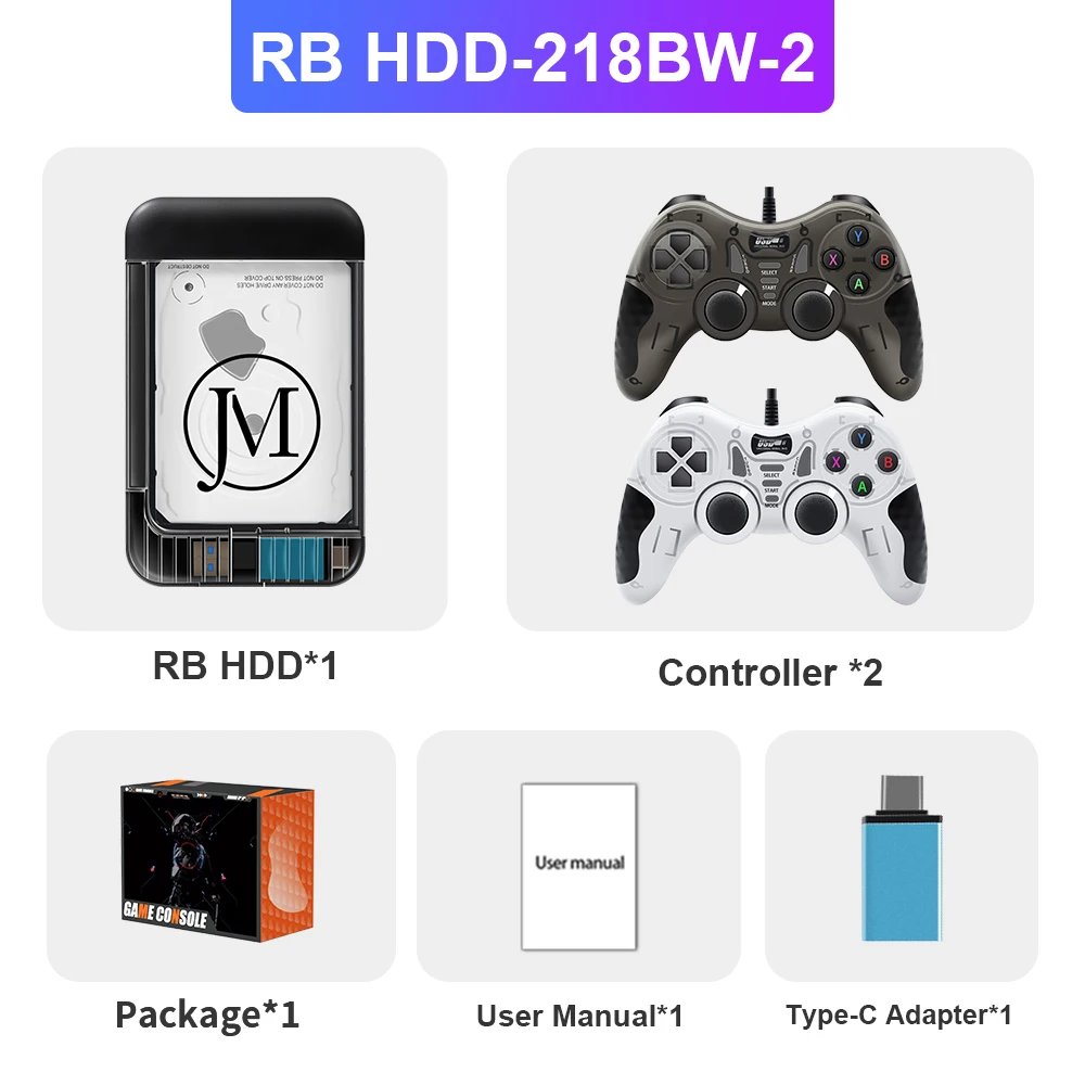 RB HDD-218BW-2
