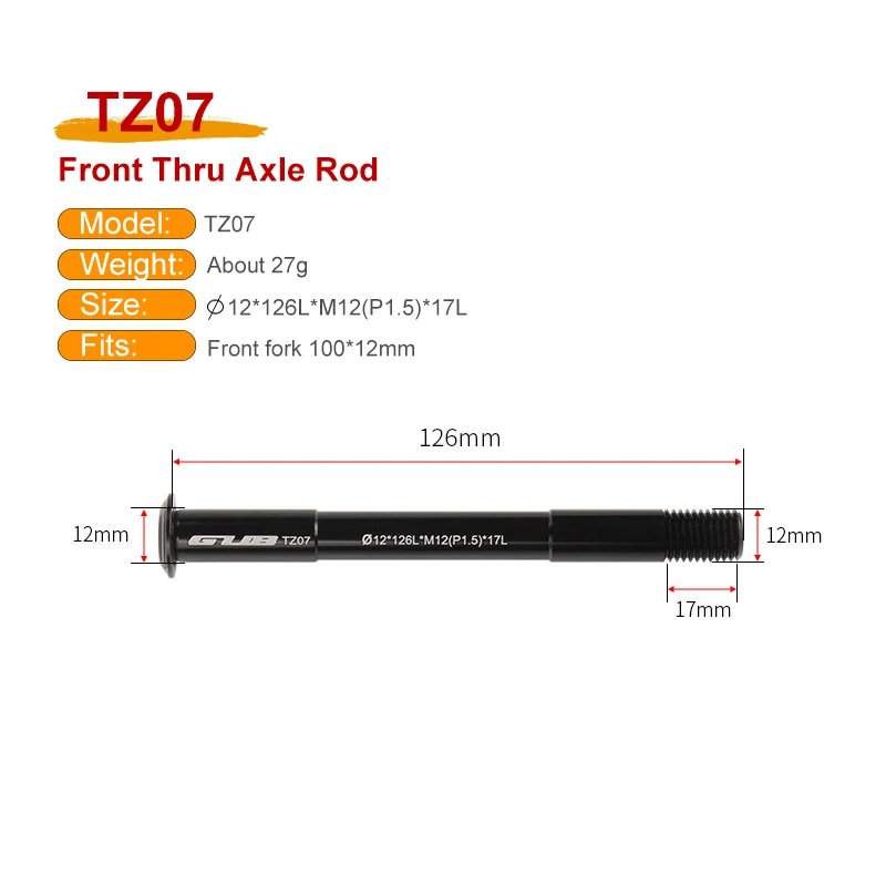 TZ07 Front Rod