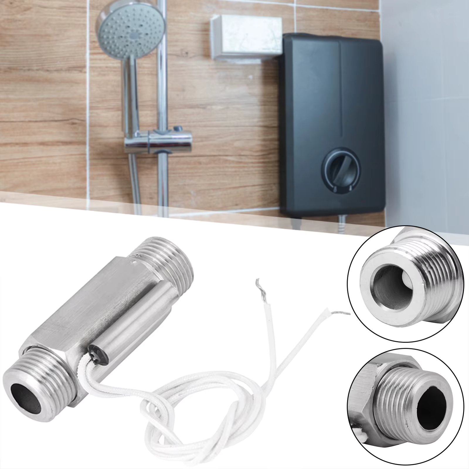 DN15 Flows Switch High Sensitivity Magnetic Water Flows Sensors Switch For Electric Water Heaters