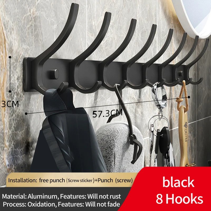 black 8-hook