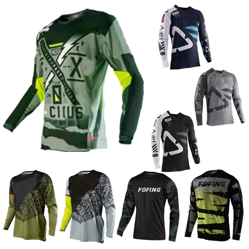 Long Sleeve Cycling Clothing FOFing Ropa Ciclismo Bicycle Clothing Bike Long Sleeve Jersey Men's Clothes Maillot Cyclisme Homme