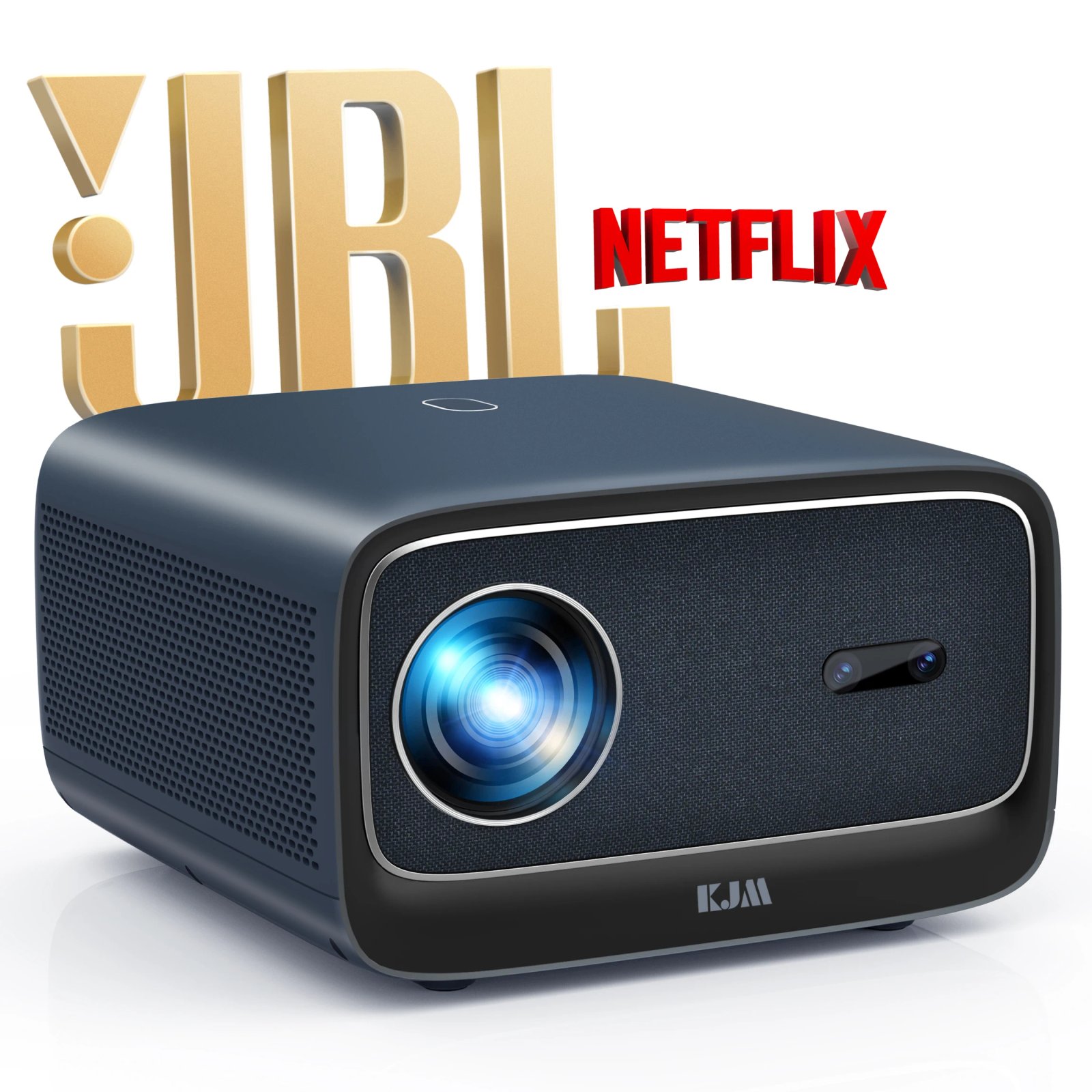 KJM 32000LM JBL Speaker Projector 5G wifi Projectors 4k Full HD1080P Netflix Dolby Smart HDR10 4P/4D AutoFocus Home Video Beamer