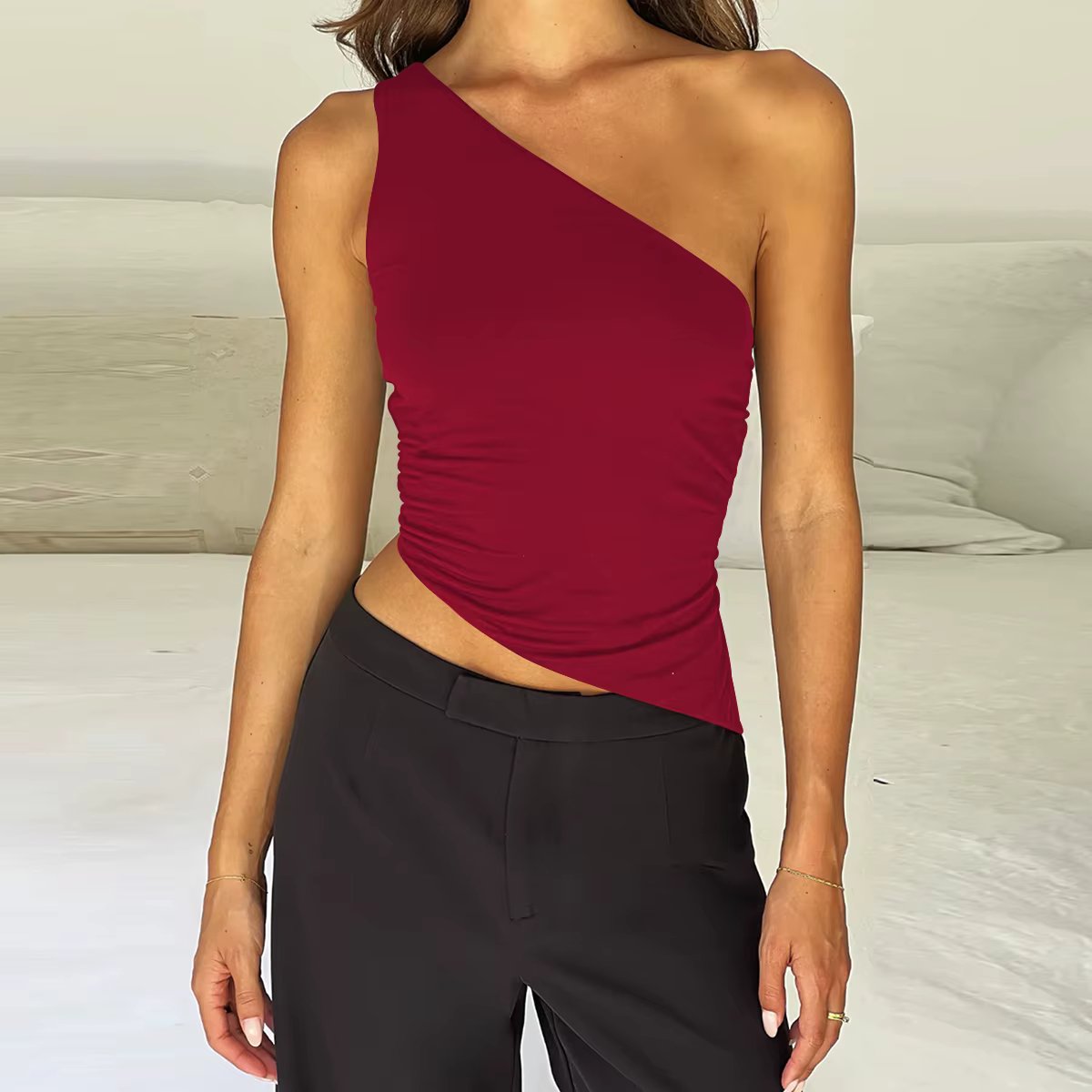 ZY22939-Wine Red