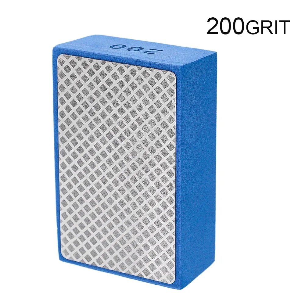 4 Styles New Diamond Hand Polishing Pads Tile Glass Abrasive Grinding Block Pad Stone Marble Ceramic Sanding Disc Polisher Tools