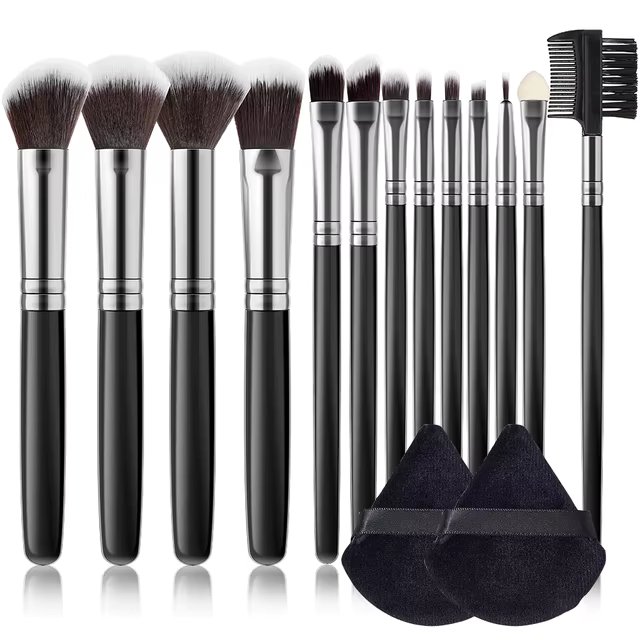 Silver Black-13PCS