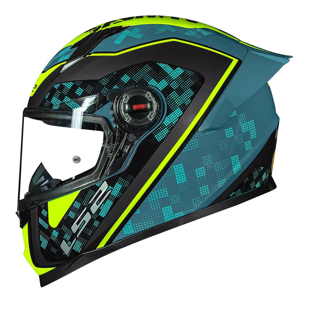 Capacete Ls2 Classic S Striker Azul