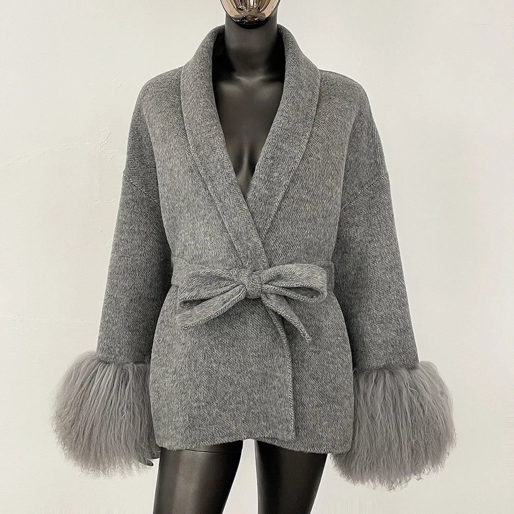 Gray short sheep