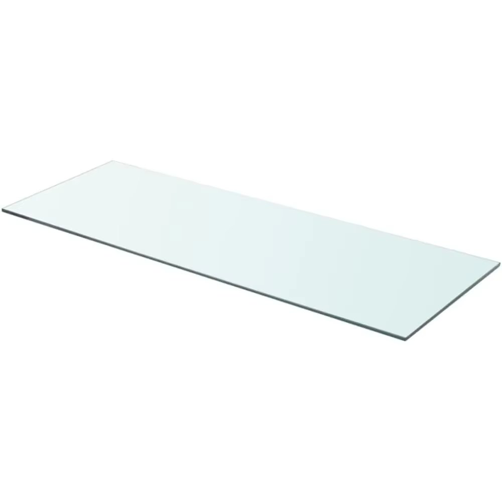 Tempered Glass Shelf Panel for Slatwall, Clear 31.5"x11.8" – High Load Capacity, Easy Installation, Elegant Display Solution