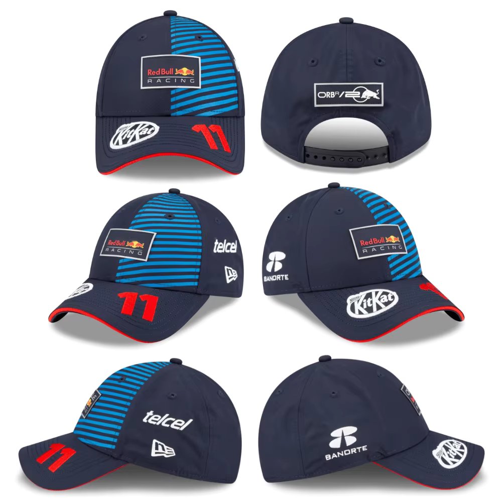 New Red Bull Racing Special Edition Sports Hat Men's and Women's Popular Red Bull Baseball Hat Outdoor Sunshade Red Bull Sun Hat