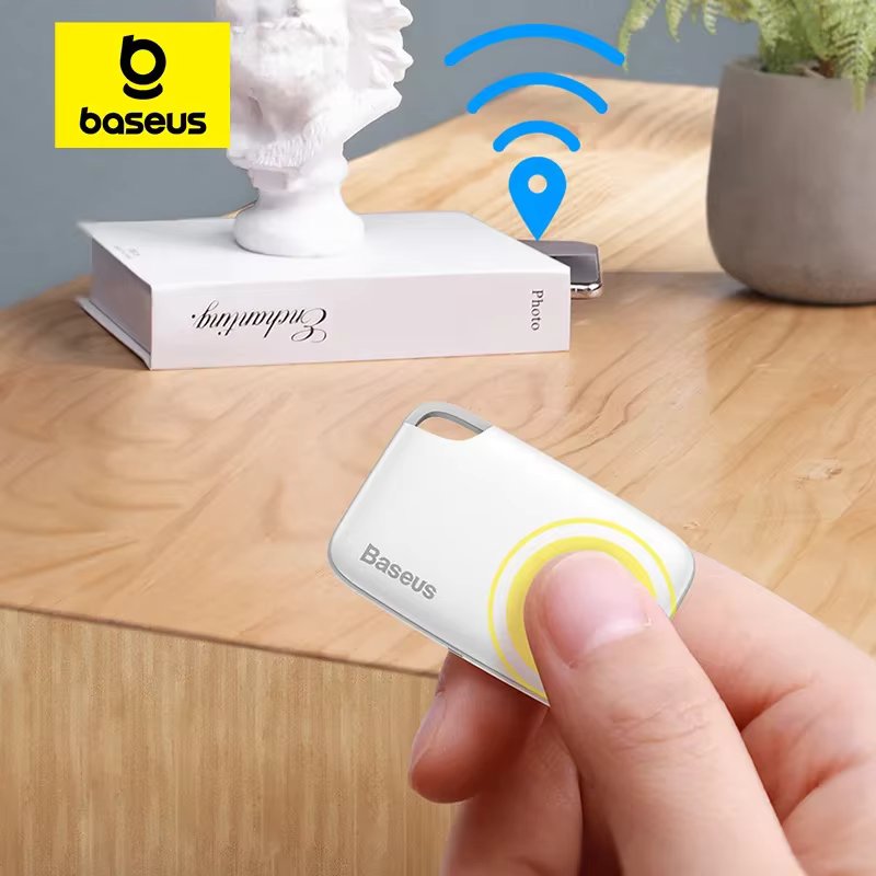 Baseus Anti-lost Alarm Tracker Wireless Smart Tracker Key Finder Child Bag Wallet Finder APP GPS Record Anti Lost Alarm Tag
