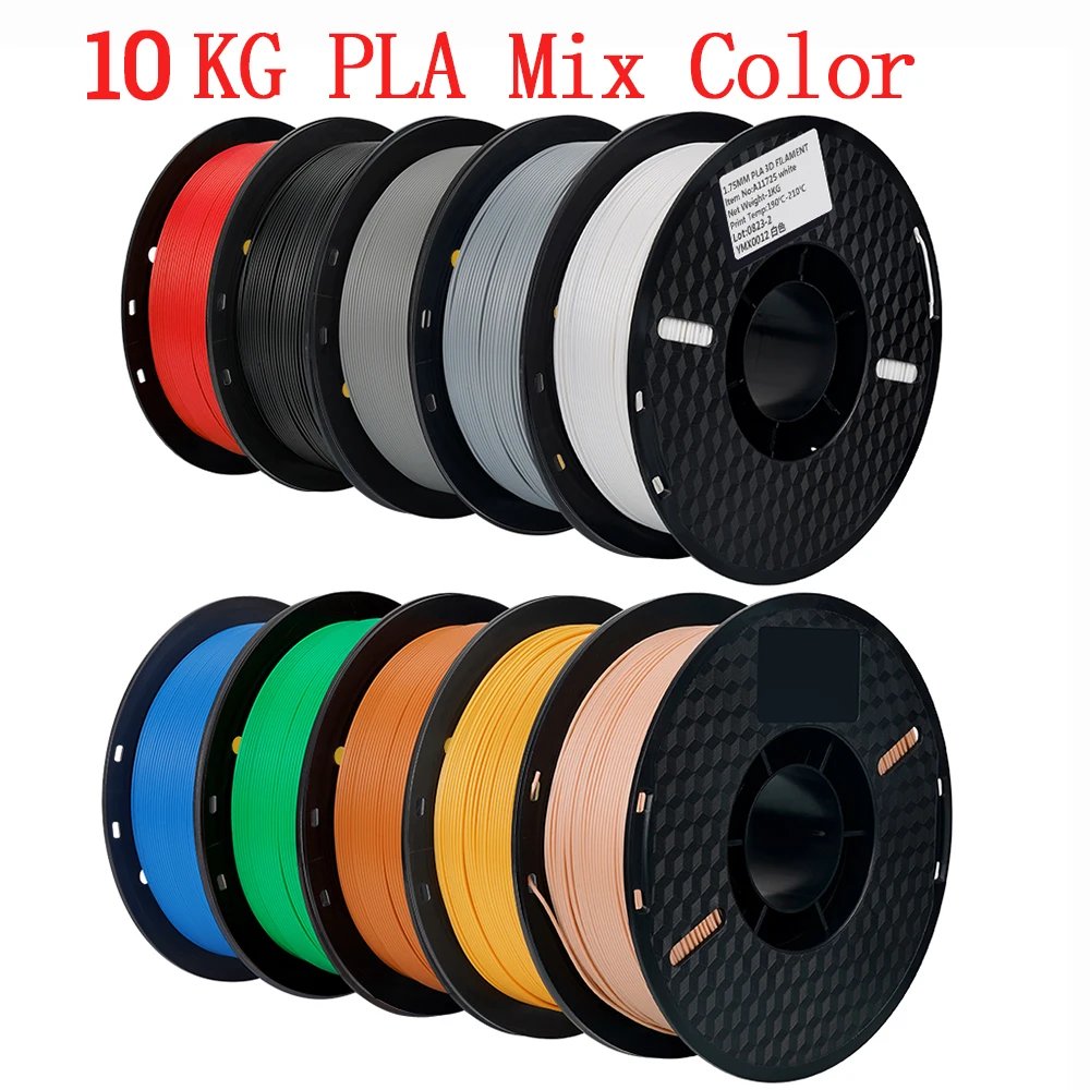 10 KG Mix color PLA