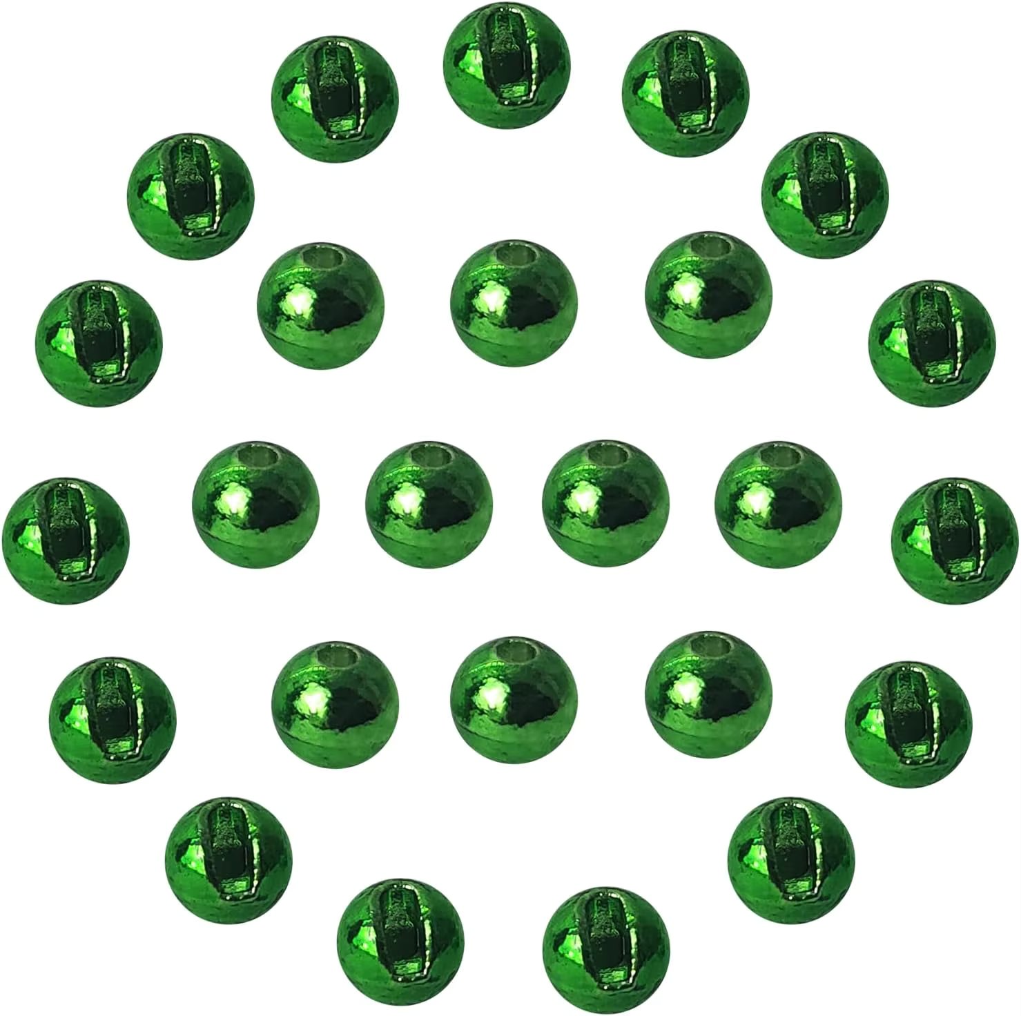 metallic green