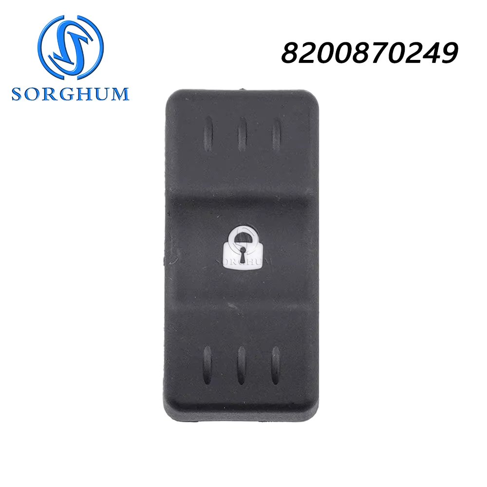 SORGHUM Car For Dacia Logan 1 MCV 8200870249 82008-70249 Car Locking Safety Switch Door Lock Button Drop Shipping 5 Pins