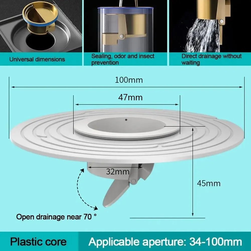 White plastic core