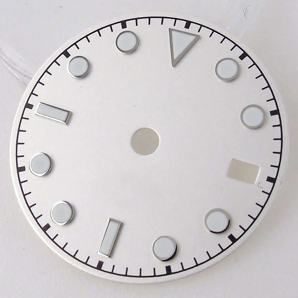 nologo white dial
