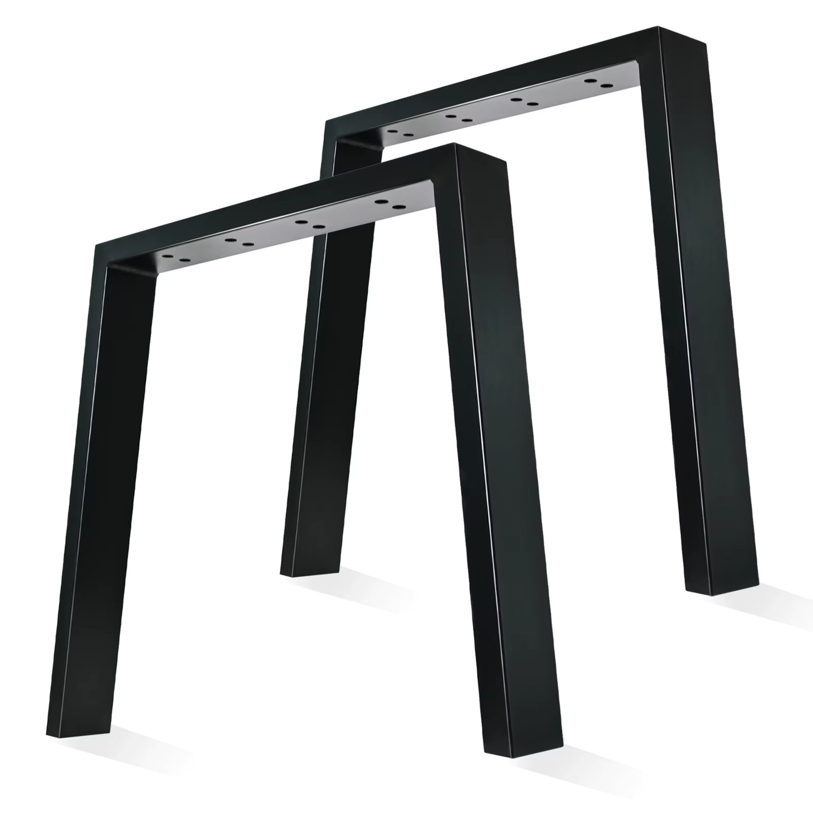 Table Legs Metal 76cm, Table Frame U Shape, Table Legs Black, Coffee Table Legs, Table Base For DIY Dining Table, Conference Tab