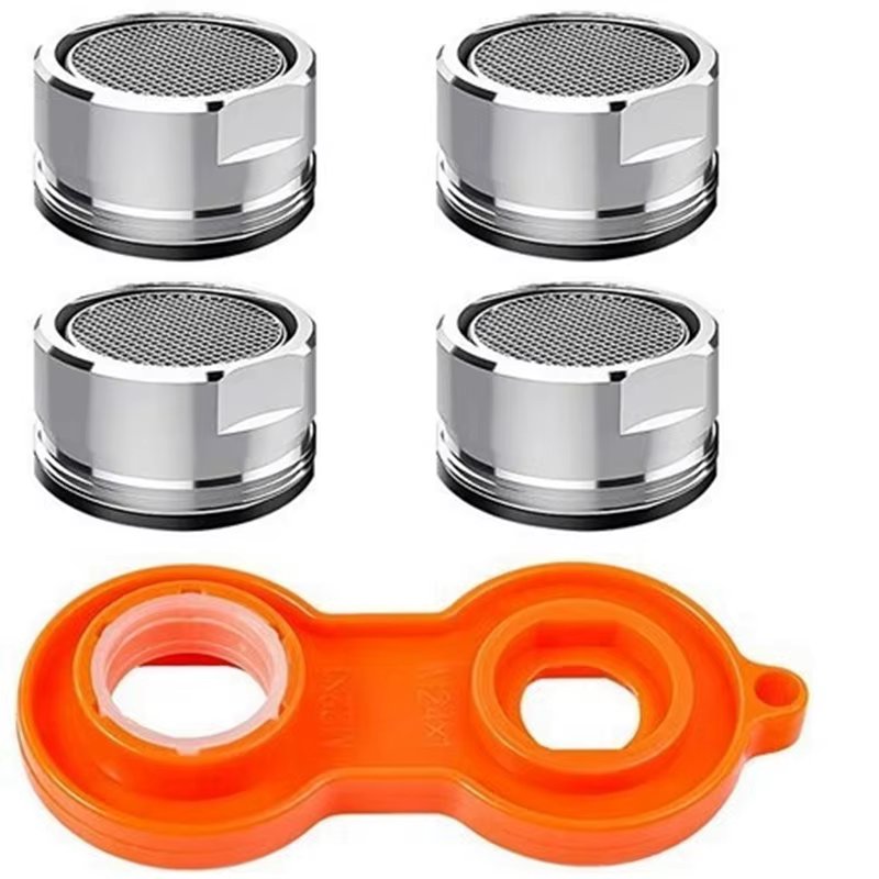 Brass Water Saving Faucet Tap Aerator Replaceable Filter Mixed Nozzle 24mm Thread Bathroom Faucet Bubbler Faucet replacement