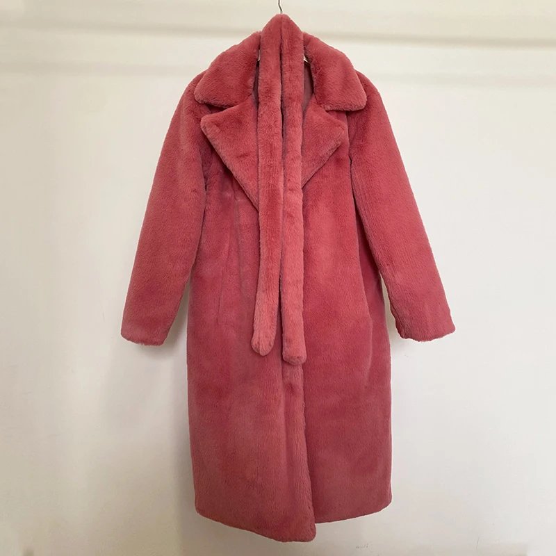 watermelon red coat