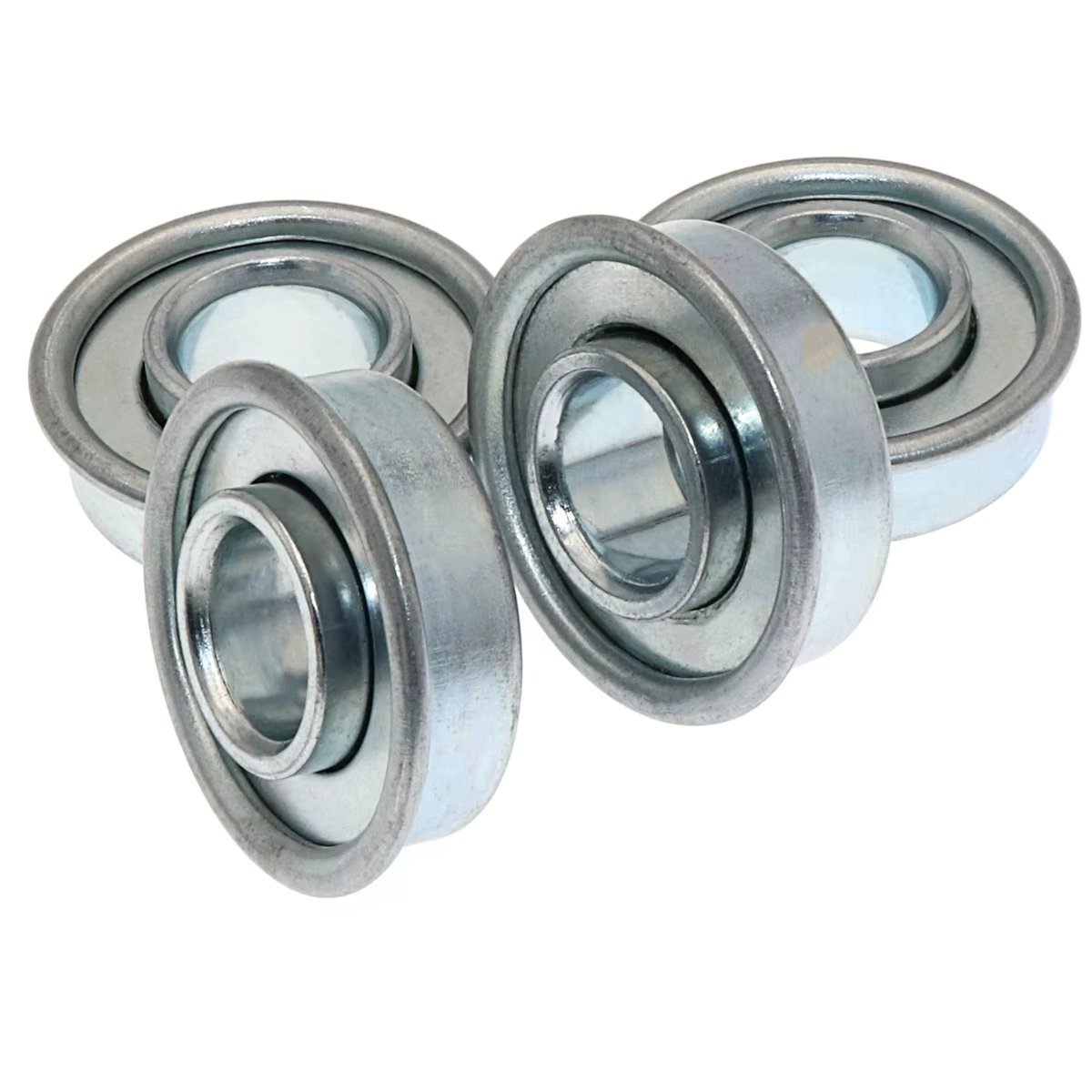 MOCHU 4Pcs 741-0180 741-0262 7410180 7410262 5221 HRX537 HRB536 Flanged Ball Bearings Applicable Lawn Mower