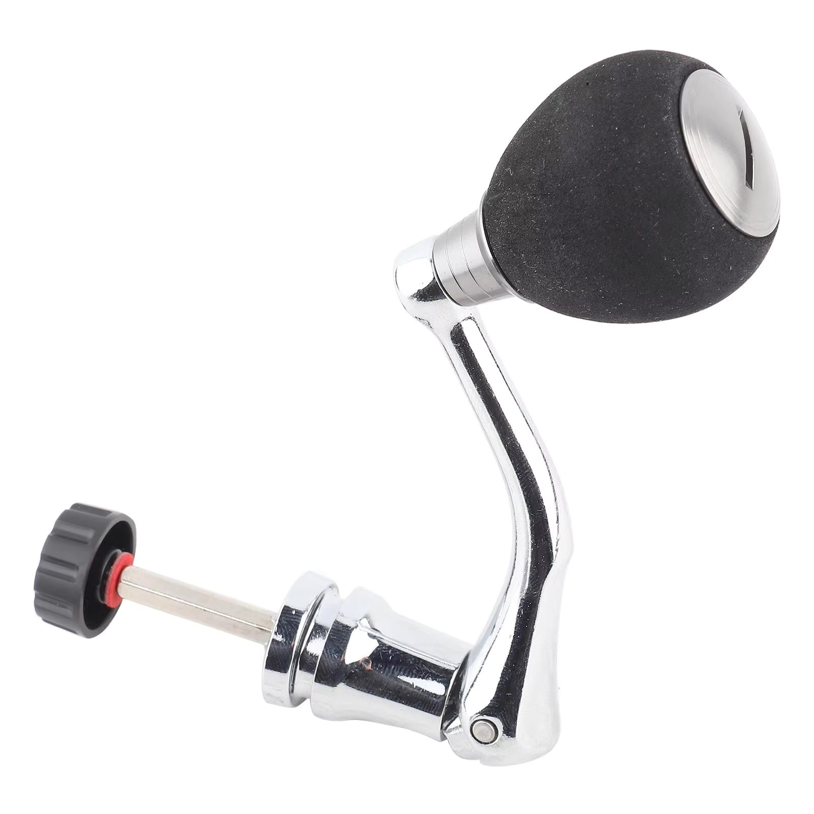 Fishing Reel Replacement Handle Knob - Metal Rocker Arm Grip Accessory for Improved Angling Performance