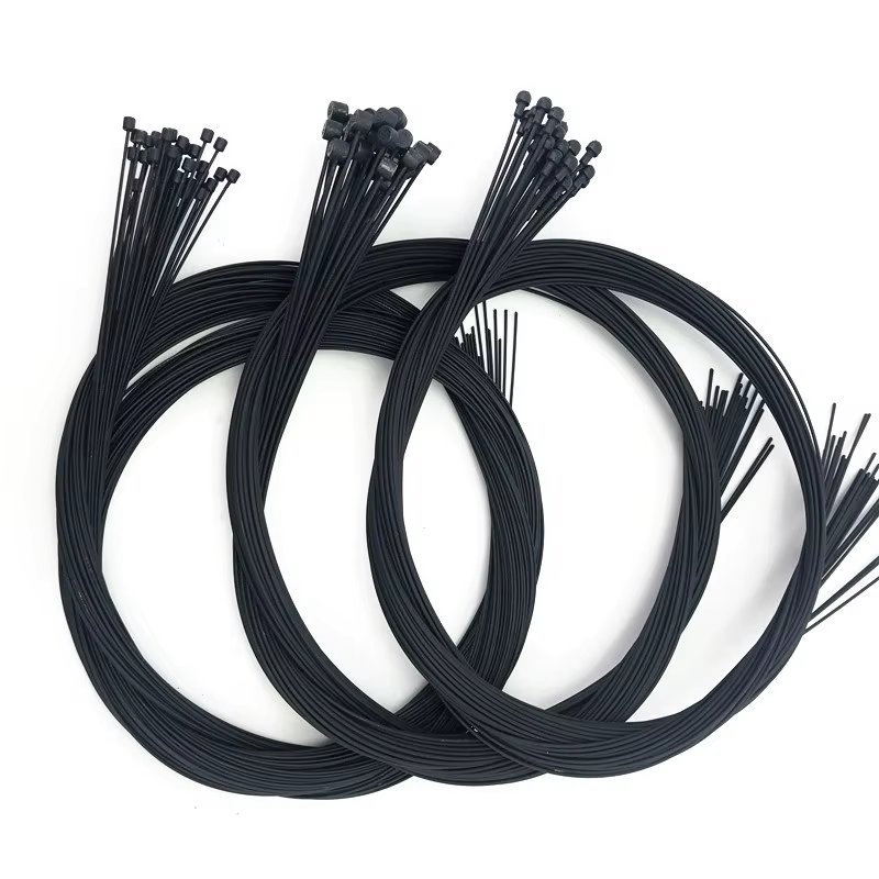 5Pcs MTB Road Bicycle Coated Shifting/Brake Cable Bike Front Rear Brake Line Derailleur Line Core Wire Rope 1.1m 1.7m 1.55m 2.1m