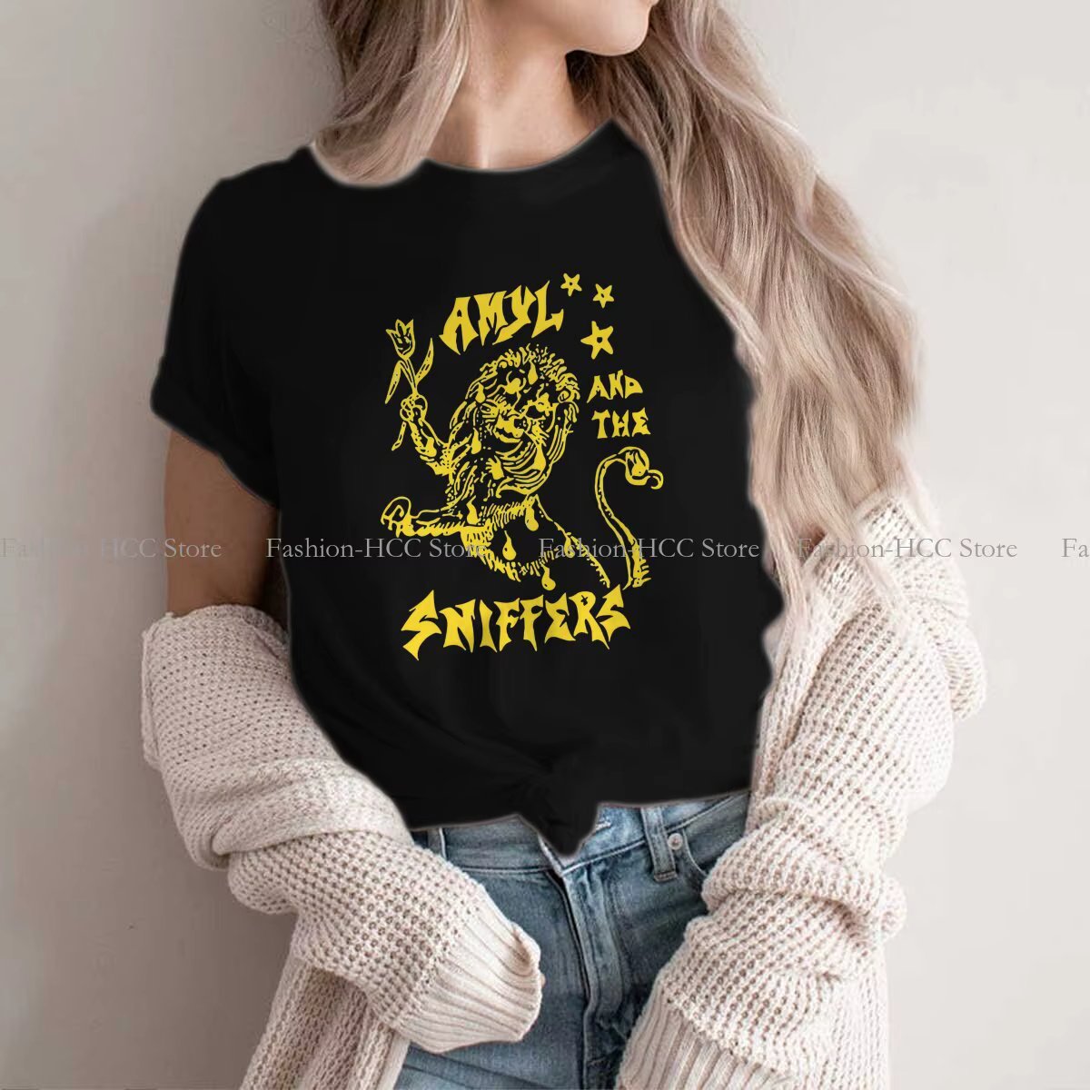 Classic Unique Polyester TShirt Lion Comfortable Creative Graphic  T Shirt Stuff