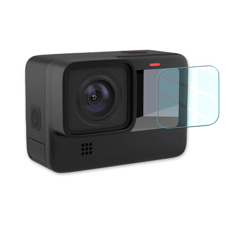 6/1Pcs HD Tempered Glass For GoPro Hero 12 11 10 9 Black Lens & Front & Back 9H Hard Screen Protector For GoPro Hero11 12 Hero10