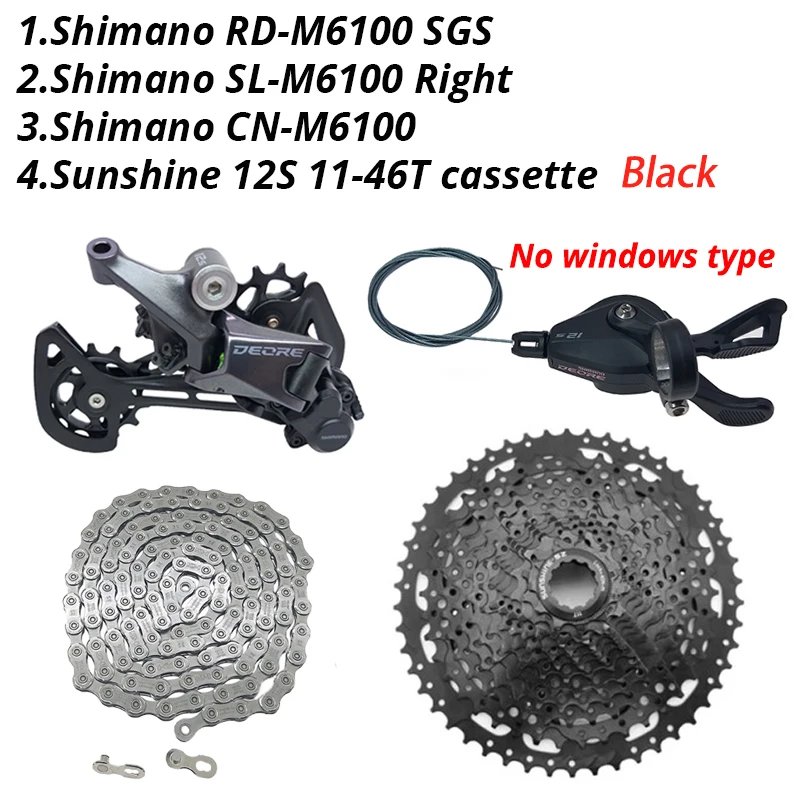 No windows 46T Black