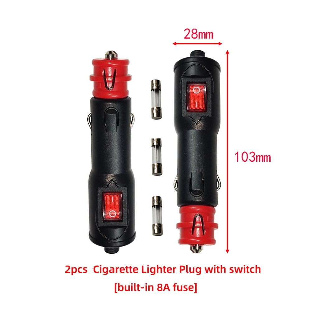 2PCS 8A with switch
