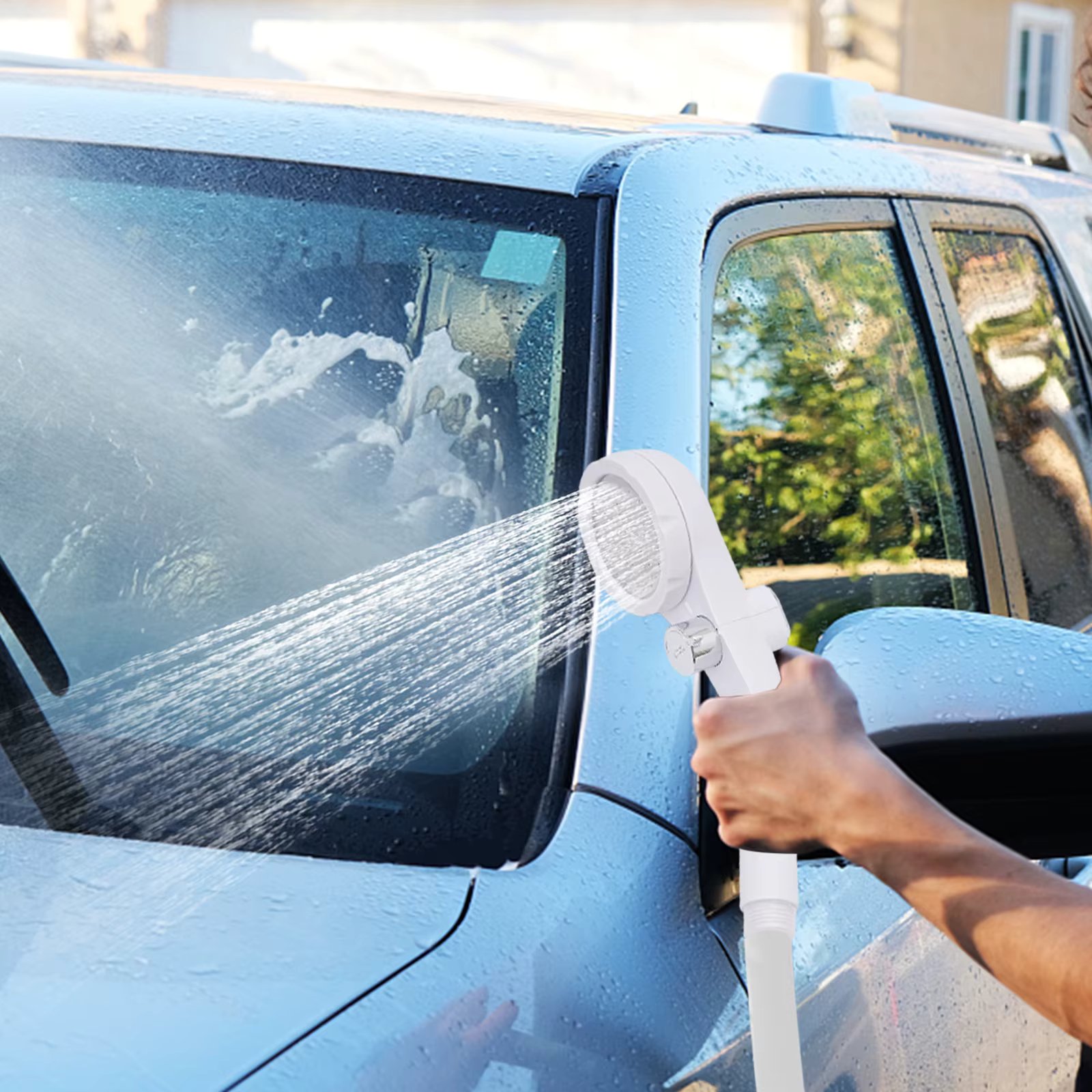 Camping Shower Portable Beach Shower Electric Camp Shower Kit RV Travel