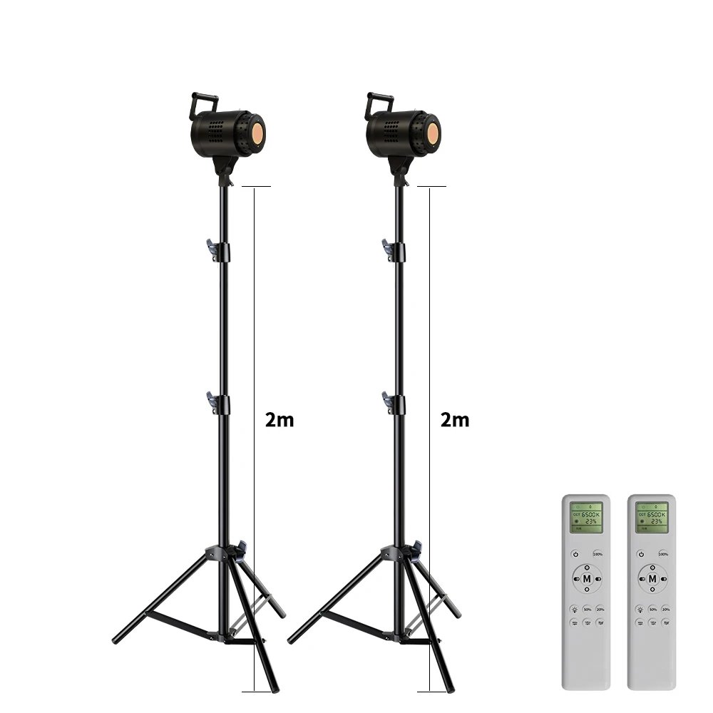 2m Tripod 135W 2pcs