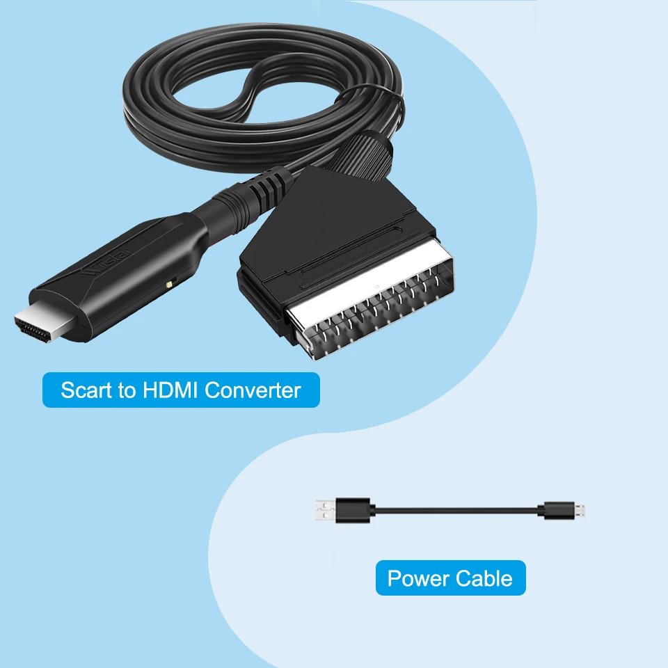 Scart to HDMI Cable