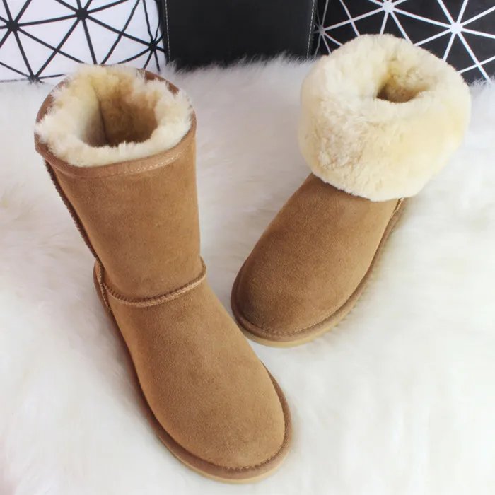 maroon sheepskin