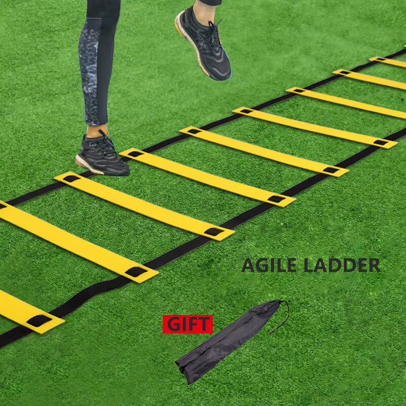 6m Sports Agility Ladder Football Basketball Sports Warm-Up Training Jump Multi-Function Folding Fitness Warm-Up Training Tool