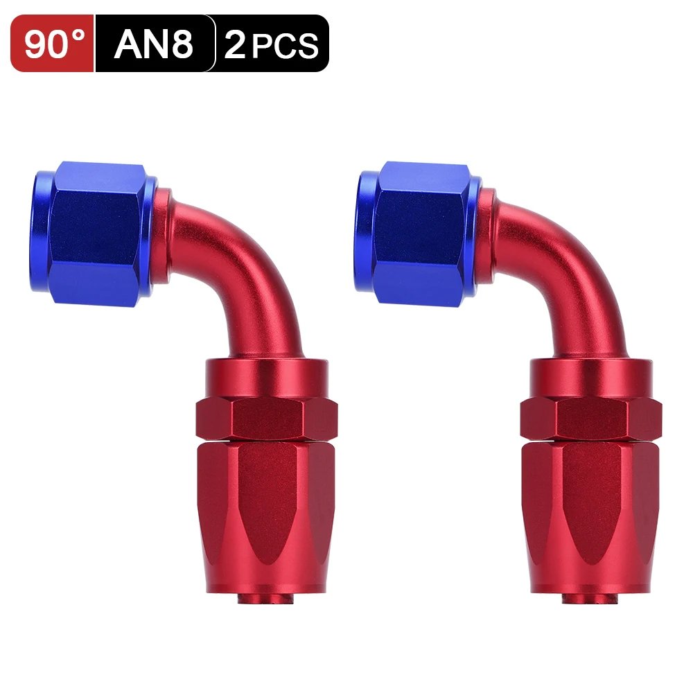 2 AN8 90 Degree