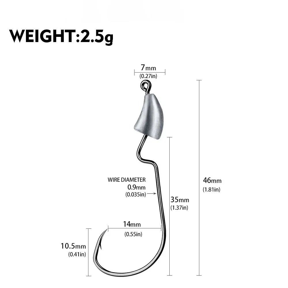 2.5g-5pcs