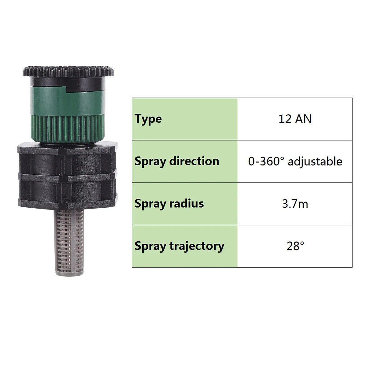 12AN With Connector